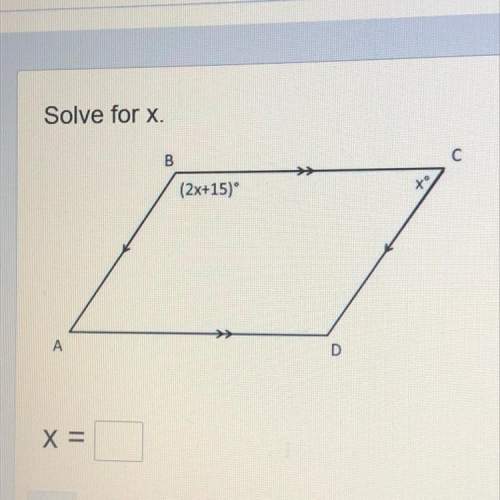 Solve for x only 1 question graci