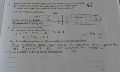 Explain the effect of air flow on the rate of transpiration
