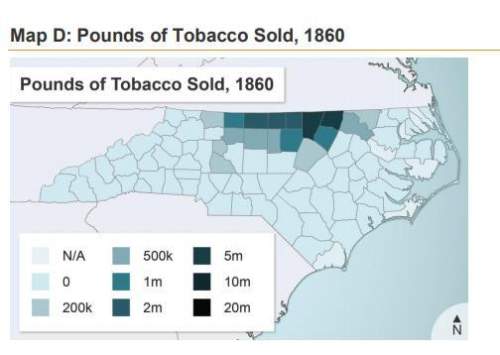 In 1860 north carolina produced many crops. some of these were produced primarily on plantations by