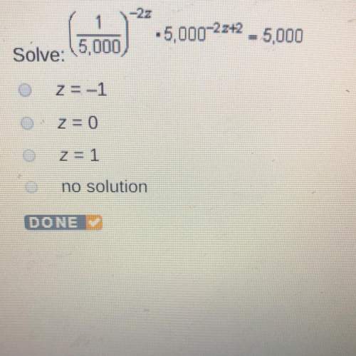 Solve: (1/5000)^-2z • 5000^-2z+2=5000