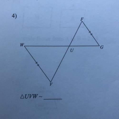 State if triangles in each pair are similar. if so, state how you know they are similar and complete