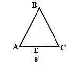 Given: δabc, ab ≅ bc be− median of δabc m∠abe = 40°30' find: m∠abc, m∠fec&lt;
