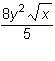 Which expression is equivalent to assume x 0 and y &gt; 0.