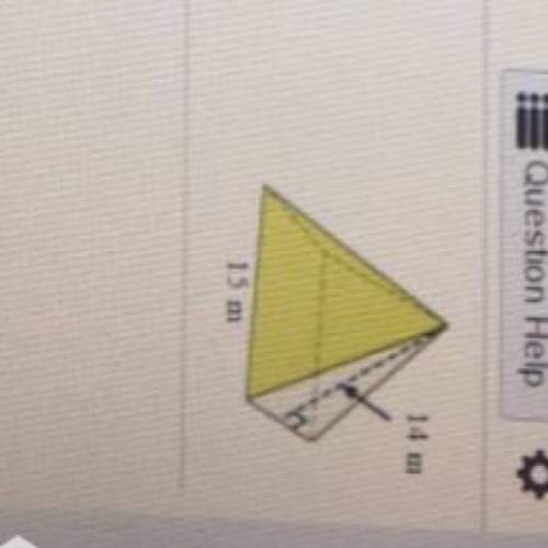 Find the surface area of the square pyramid. (math surface area) (need )
