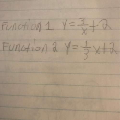Which one of these is a function and why?