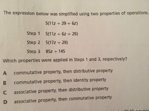 What properties where applied in steps 1 and 3 respectively?