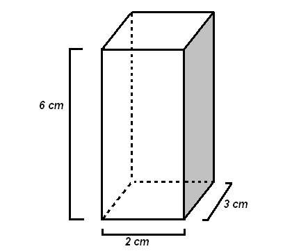 1.what is the volume of this rectangular prism? (picture 1) a) 11 cm3  b) 24 cm3