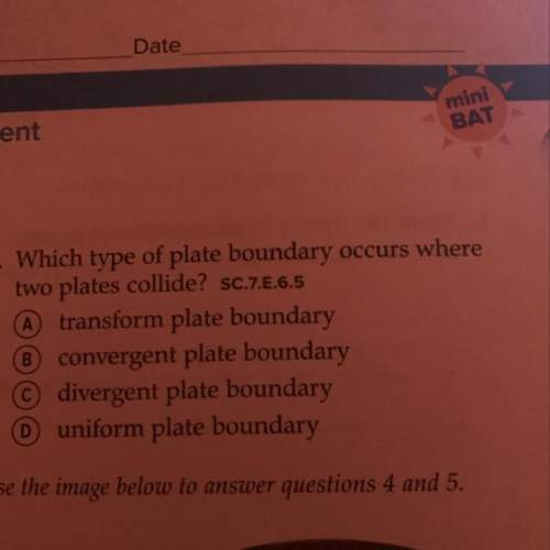 Which type of plate boundary occurs where two plates collide?