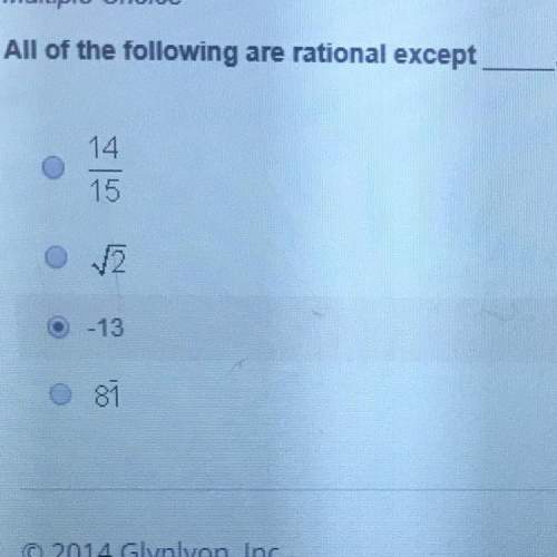 All of the following are rational except -13 81