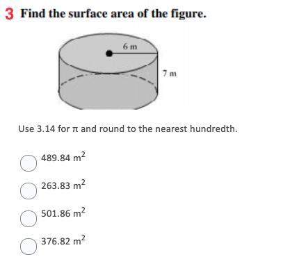 Pleas ! find the surface area of the figure