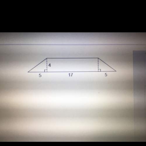 What is the area of this trapezoid? enter your answer in the box. units2