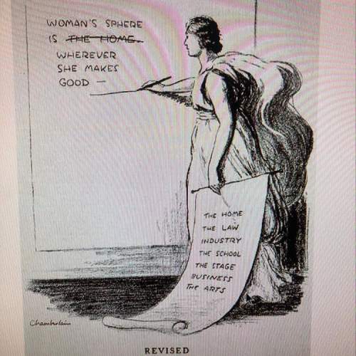 Examine this illustration titled “revised.” it was created in 1917, during a period in which woman i