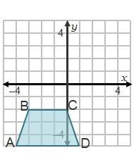 The image of trapezoid abcd has coordinates a′(–2, –5), b′(–1, –2), c′(2, –2), and d′(3, –5). it was
