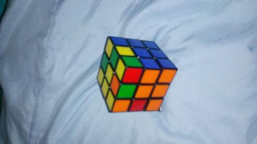 Ineed solving a rubix cube ive done the first row /got the white side complete (correctly) so can