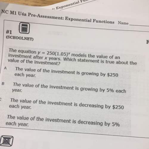 Which statement is true about the value of the investment