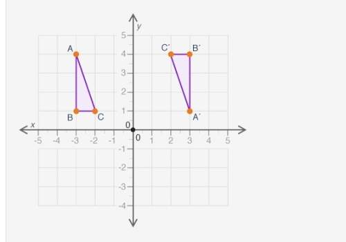 25 points  the figure shows two triangles on a coordinate grid:  what set
