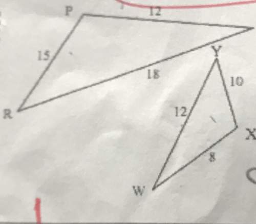 Pls ! determine if the two triangles are similar