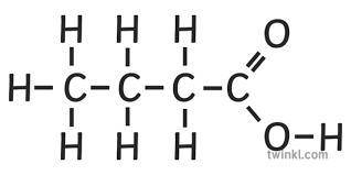 A compound with molecular formula C4H8O2, shows absorptions at 2500-3300 cm-1 (broad), 1720 cm-1 and