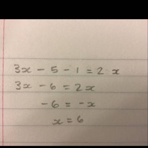 Thrice a number decreased by 5 exceeds twice the number by a unit find the number

With steps please