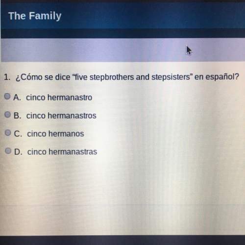 ¿cómo se dice “five stepbrothers and stepsisters” en español?