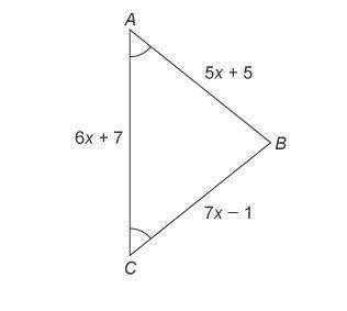 Ineed answer !  what is the length of side ac of the triangle?