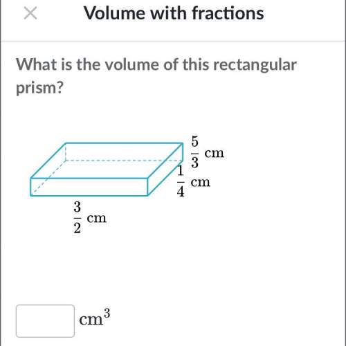 Math  need to find volume  fractions