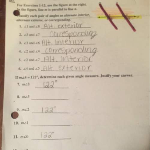 How to determine angle measurements