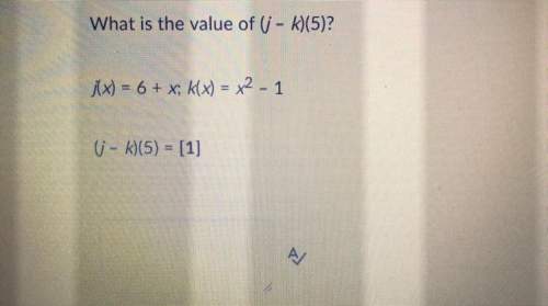 What is the value of (j - k)(5)?  j(x) = 6 + x; k(x) = x^2 - 1 (j - k)(5) =