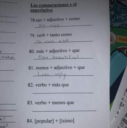 Need with 82 and 83 and me check over my other answers if their right or wrong