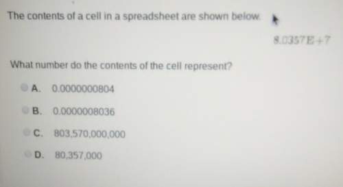 What number do the contents of the cell represent?