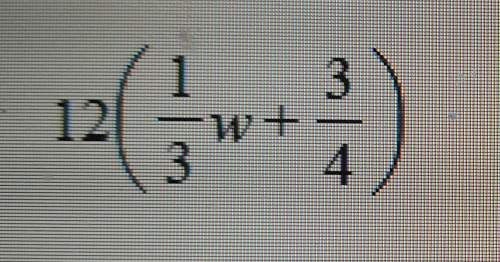 How do you simplify this using the distributive property