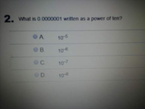 What is 0.1 written as a power of 10?