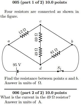 Another circuit question. so far i've incorrectly done this one 3 out of 5 times lol