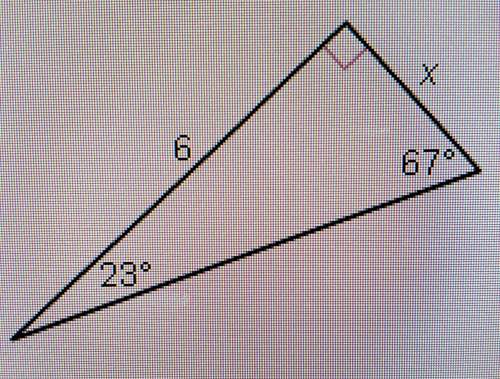 25 points will mark right answer as brainliest! what is the value of x to the nearest tenth?&lt;