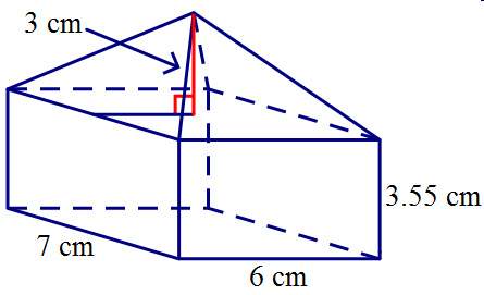 Calculate the volume of the composite solid. a. 175.1 cm^3 b. 191.1 cm^3