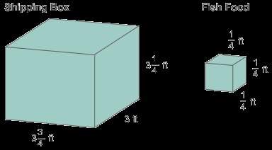 1. find the volume of the shipping box using the two methods and show your work:  1. packing