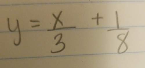 How do you find the slope and the y intercept? ?