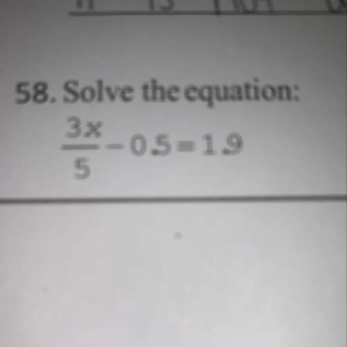 Solve the equation! i will give brainliest!