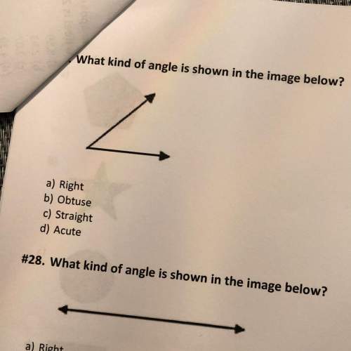 What kind of angle is shown in the image below?