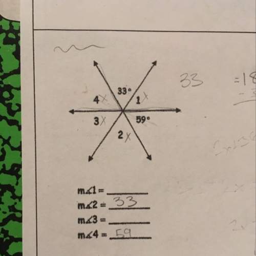 How would you solve for angles 1 and 3?