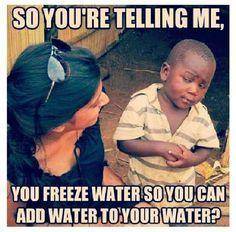 Can someone make a world water day meme pls