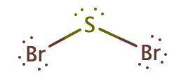 What is the electron dot structure of AsClBr2? Pls pls pls help me