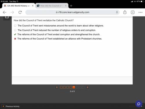 How did the Council of Trent revitalize the Catholic Church? The Council of Trent sent missionaries