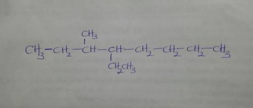 Hydrocarbon.
4-ethyl-3-methyloctane