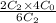 \frac{2C_2\times 4C_0}{6C_2}