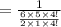 =\frac{1}{\frac{6\times 5\times 4!}{2\times 1\times 4!}}