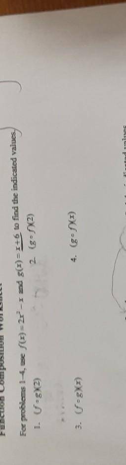 Function composition help needed