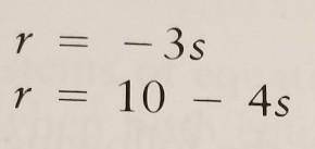 Solve using the substitution method