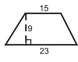 I NEED HELP ASAP Find the area of this isosceles trapezoid.