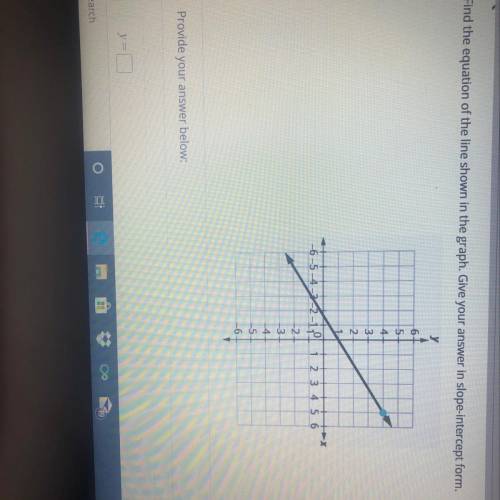 Find the equation of the line shown in the graph!! Help ):